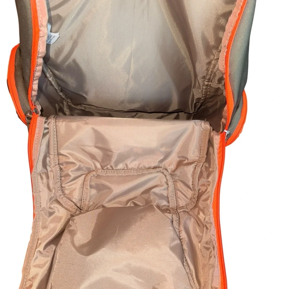 Oakley‎ Icon Utility Backpack Gray Orange Camo Y2K Tactical Skate Laptop Bag